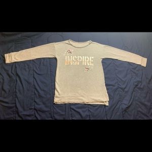 Long sleeve “inspire” shirt